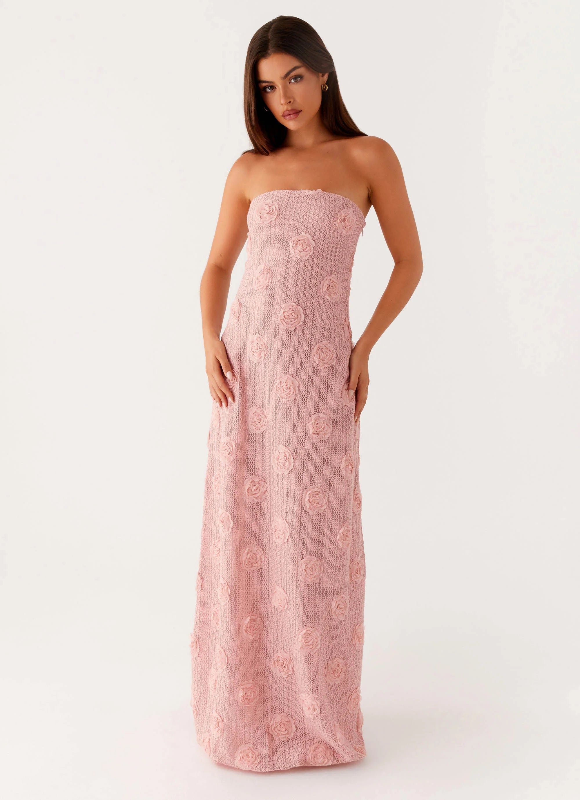 Holly Maxi Dress - Pink