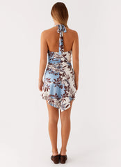 Colt Mini Dress - Bluewood Blossom