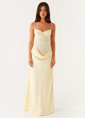 Romy Maxi Dress - Yellow