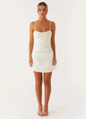 Last Summer Mini Dress - Ivory