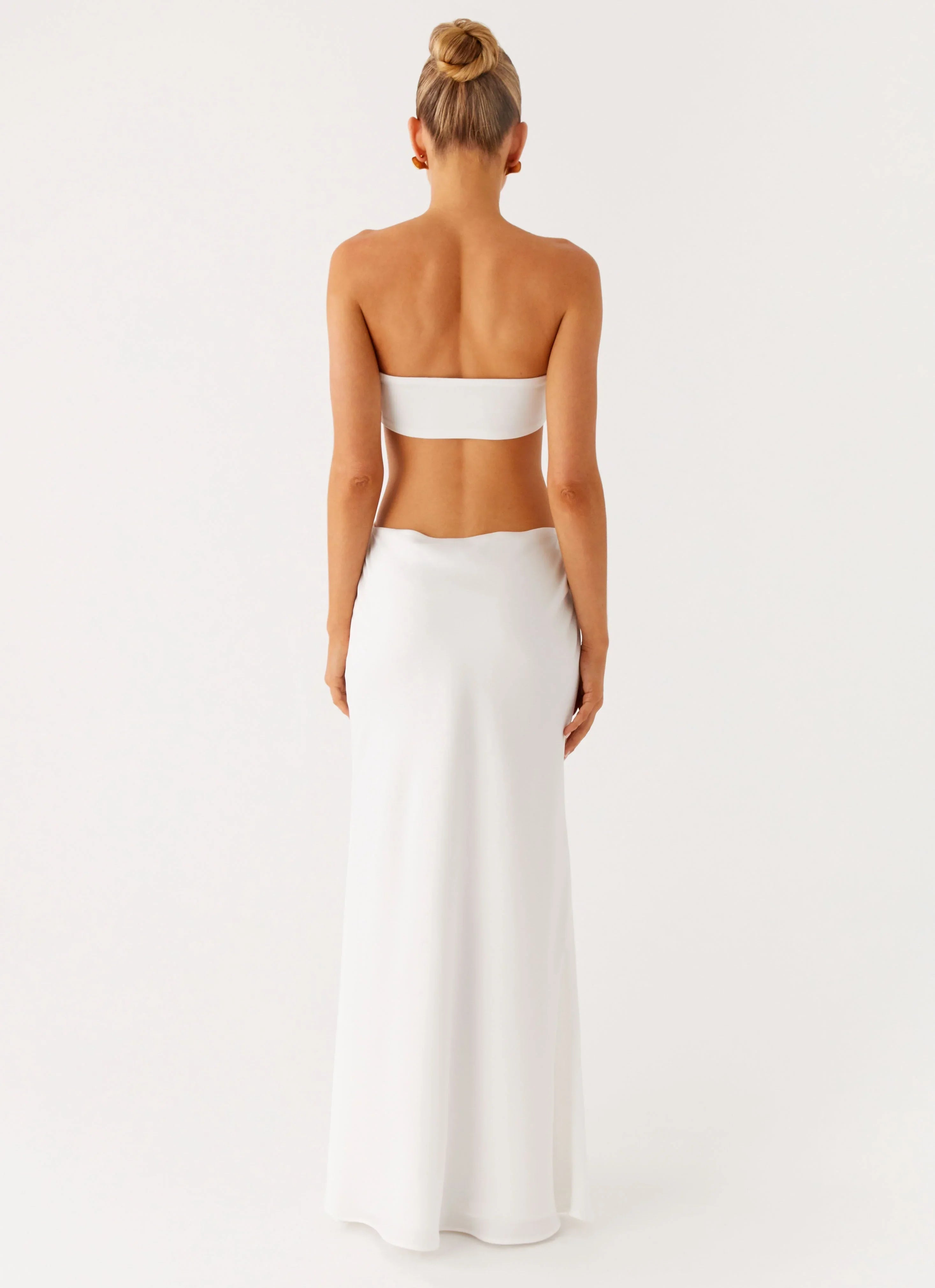 Kiss Me Cut Out Maxi - Ivory