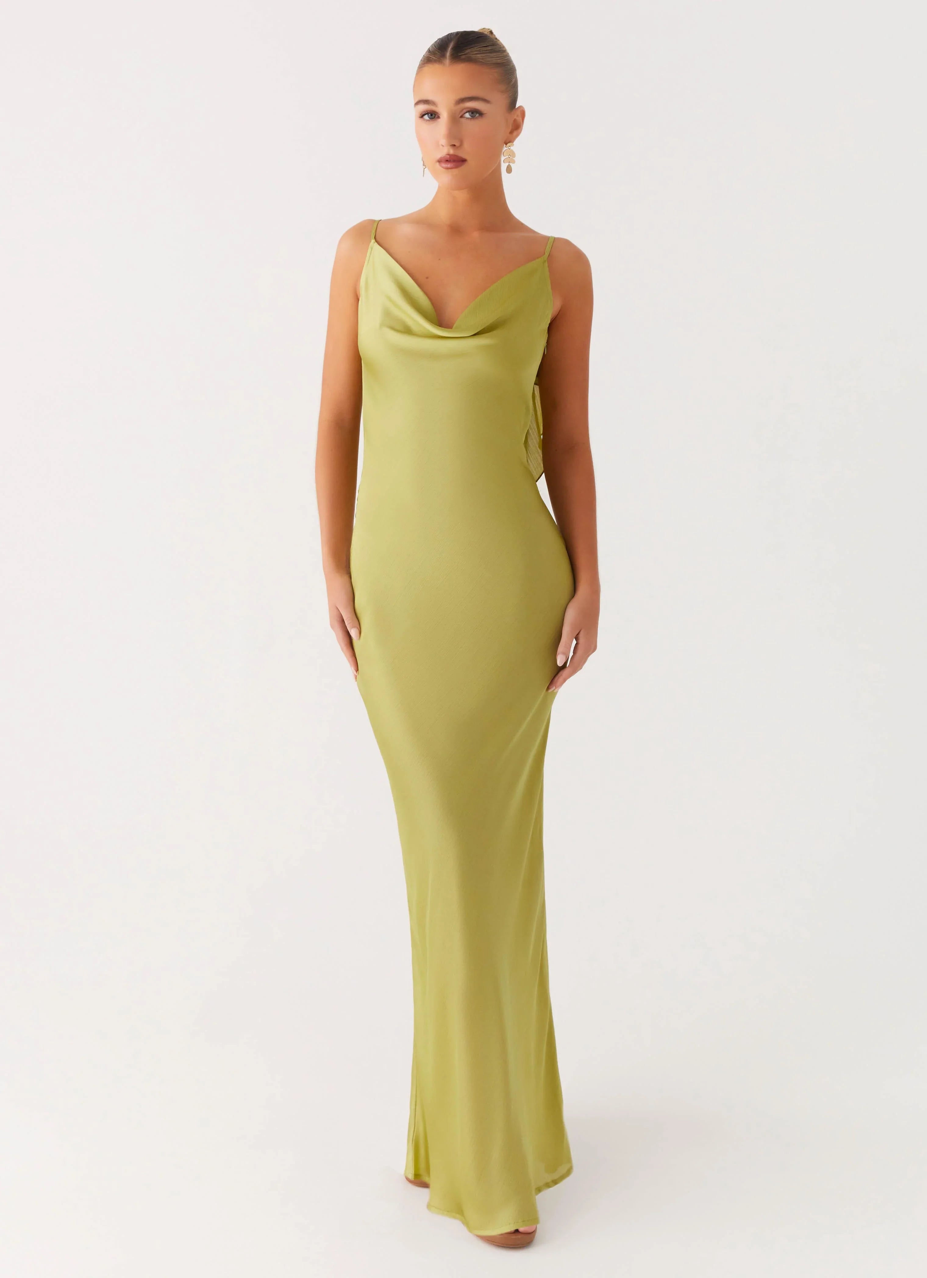 Jade Escape Maxi Dress - Lime