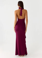 Charmed By You Maxi Dress - Plum