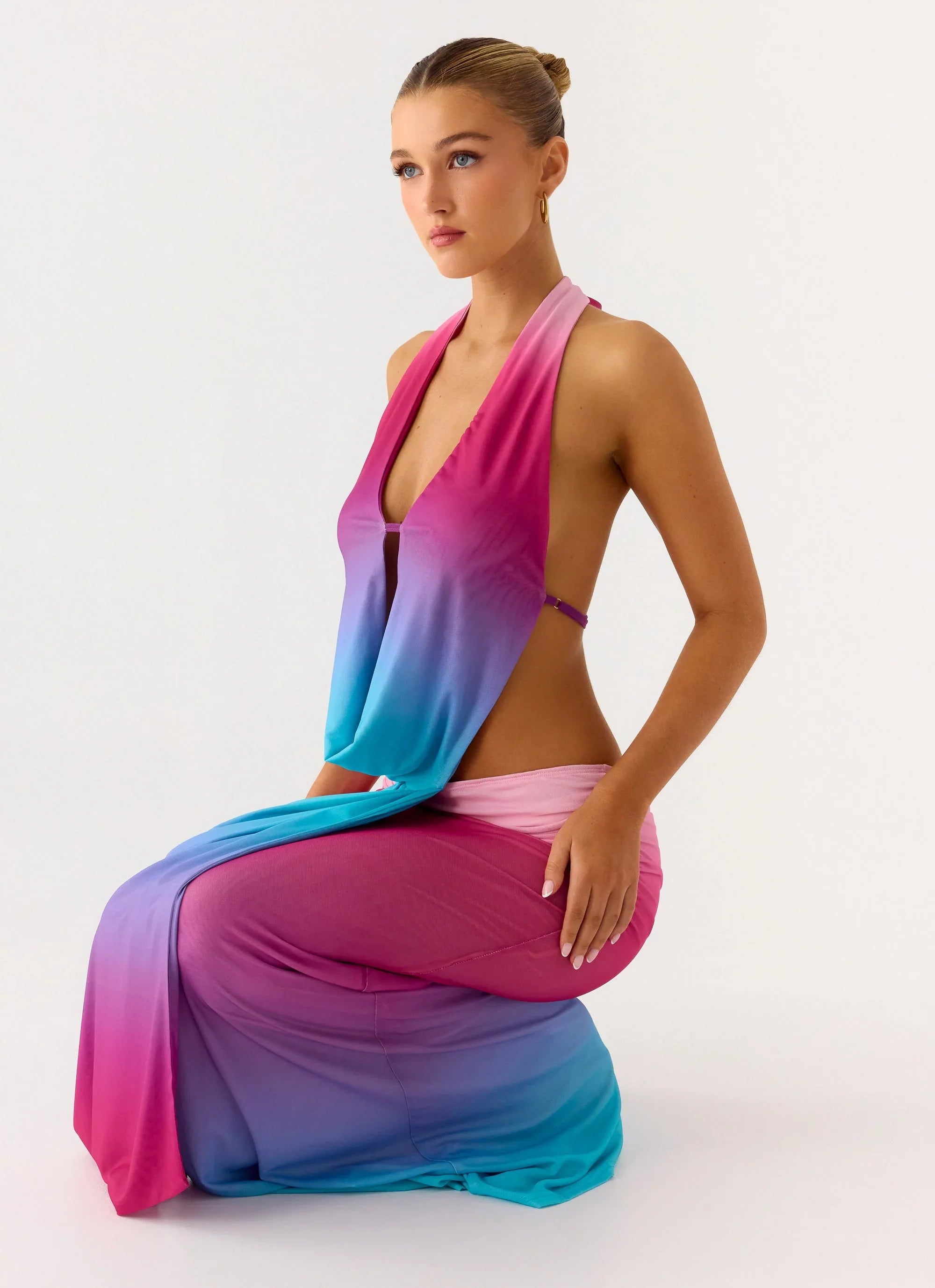 After Bloom Maxi Dress - Disco Ombre