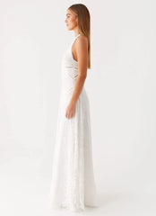 Ember Valley Maxi Dress - Ivory