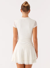 Esty Mini Dress - Ivory