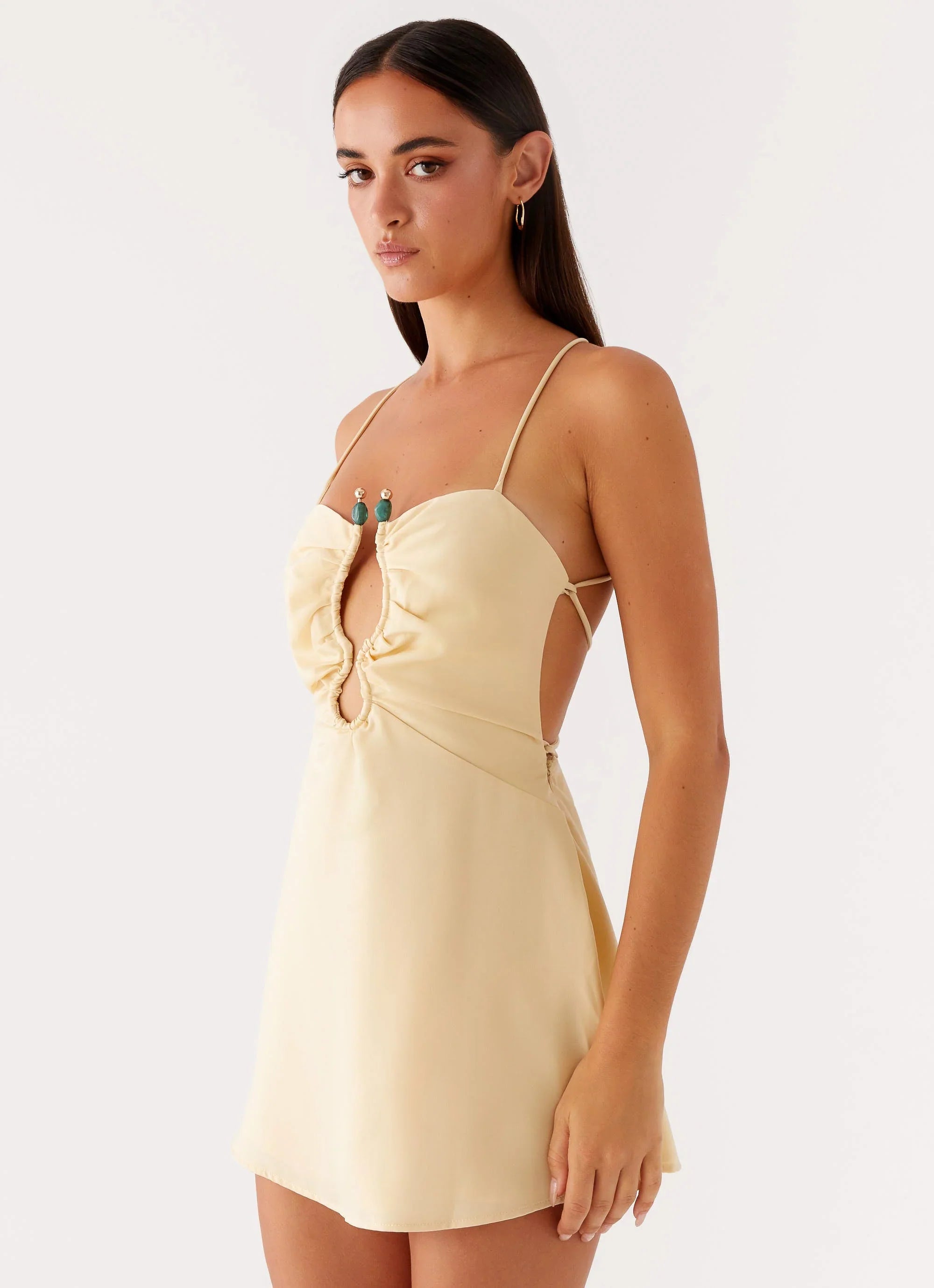Zuma Mini Dress - Yellow