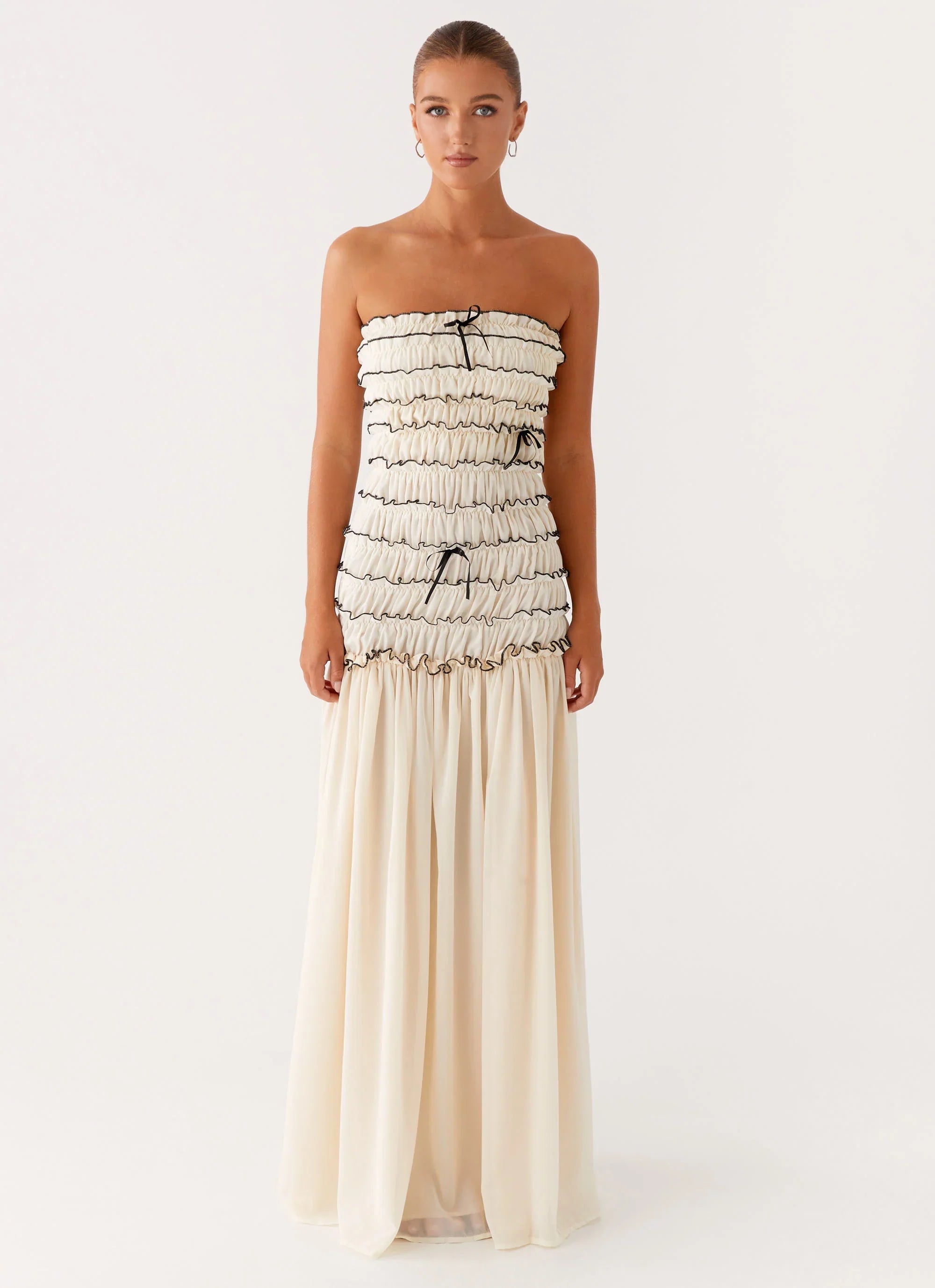 Zariah Maxi Dress - Ivory