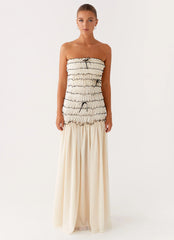 Zariah Maxi Dress - Ivory