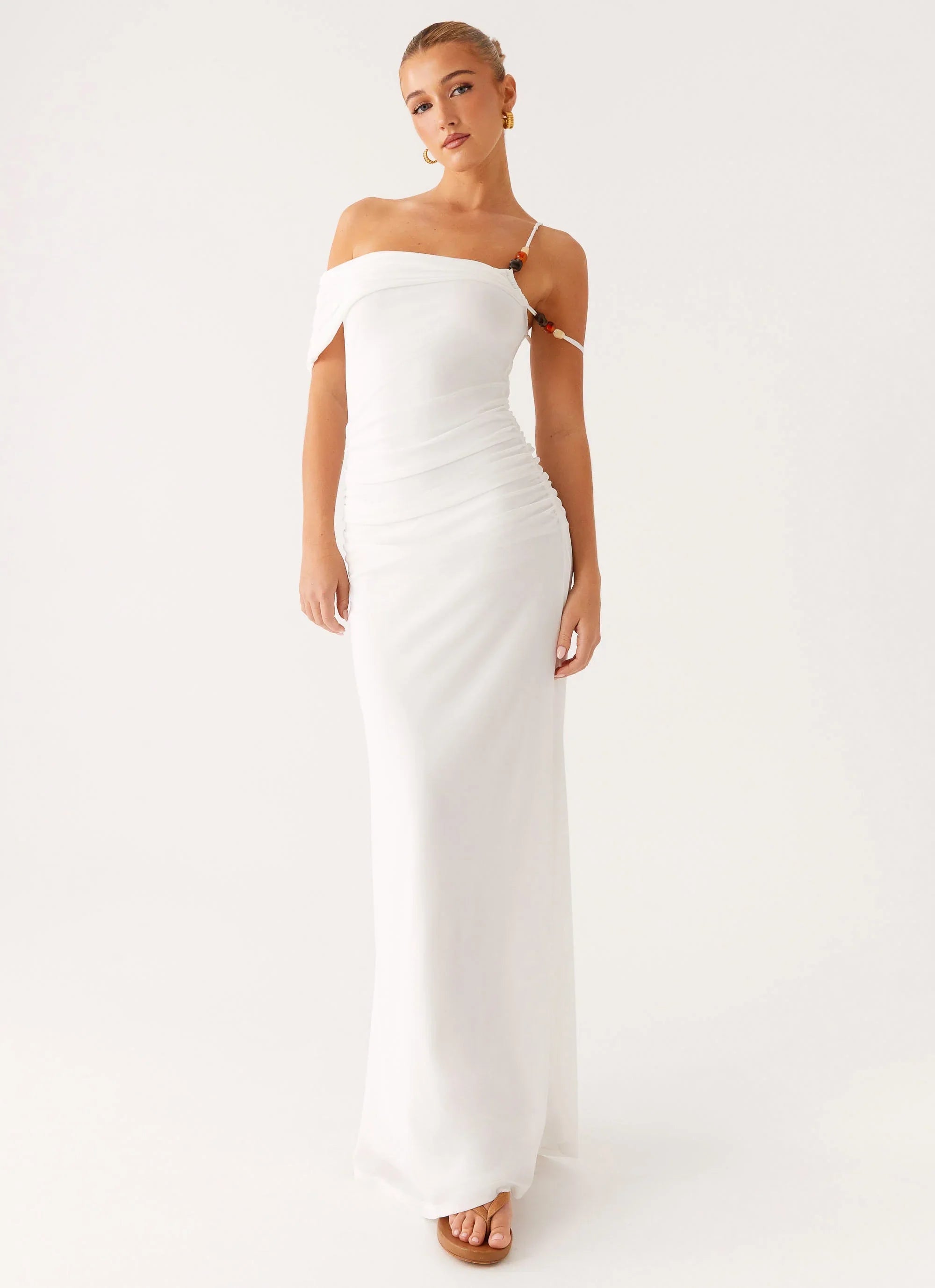 Conquer Maxi Dress - Off White