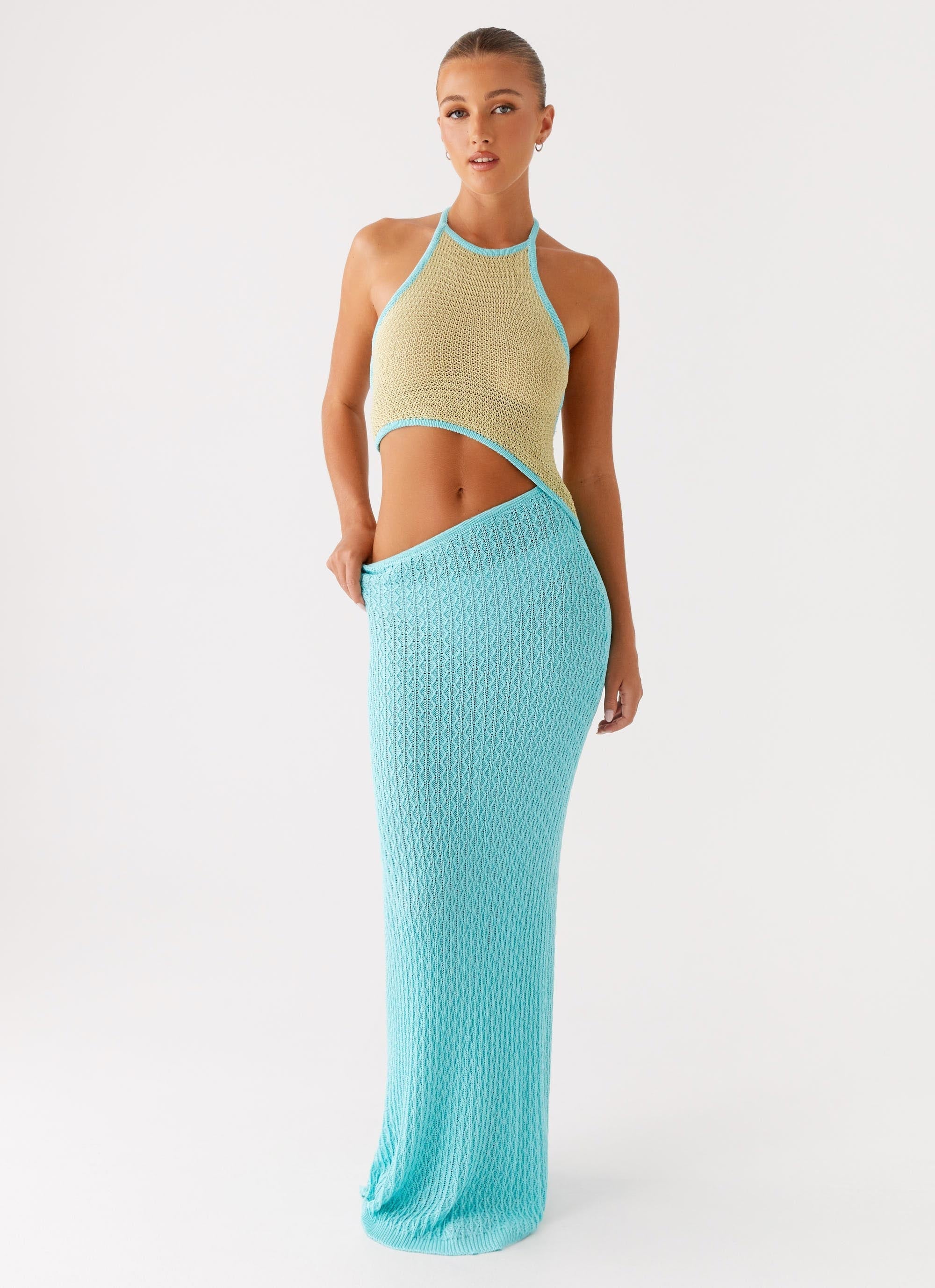 Alexia Knit Maxi Dress - Multi
