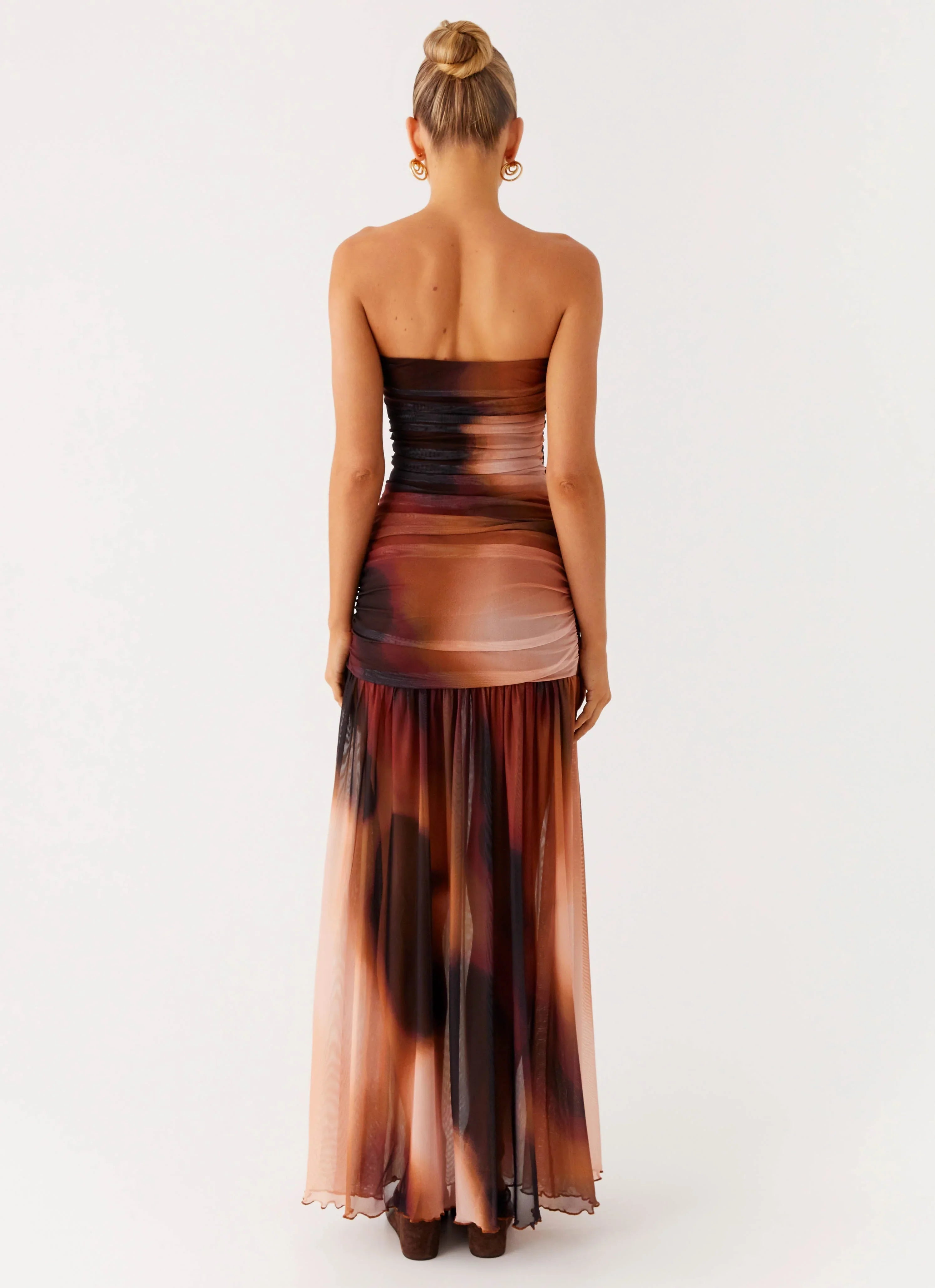 Savaya Maxi Dress - Black Gradient