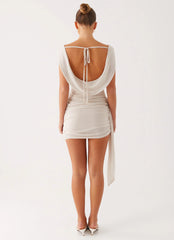 Good Fortune Mini Dress - Ivory