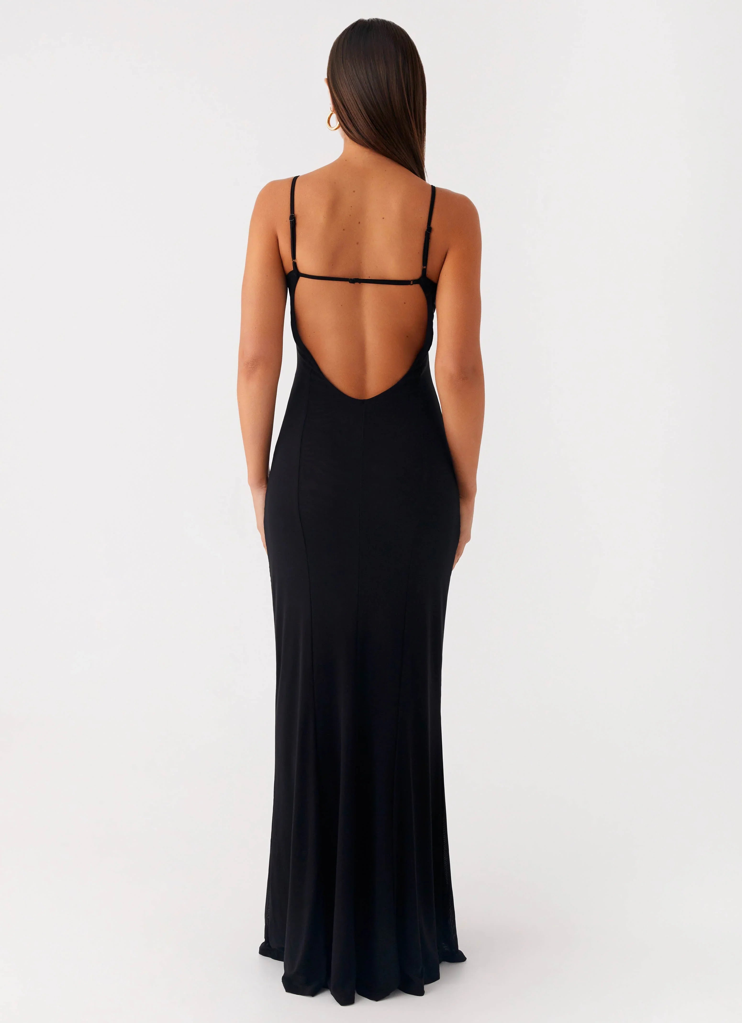 Serene Escape Maxi Dress - Black