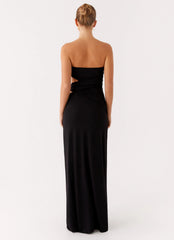Anetta Maxi Dress - Black