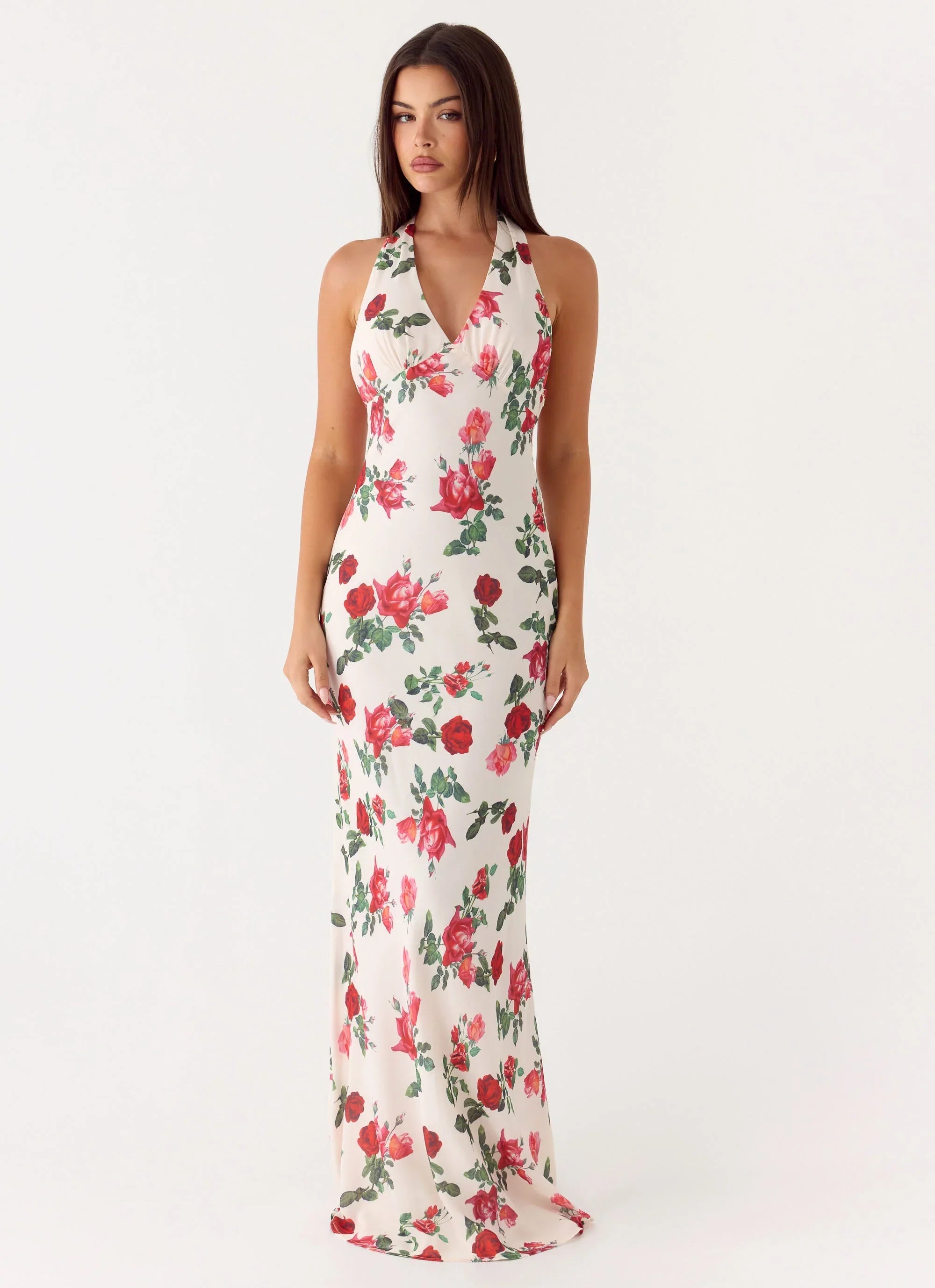 Maryk Maxi Dress - Ivory Bloom