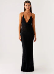 Kylia Maxi Dress - Black